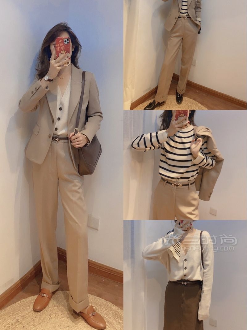 優(yōu)衣庫IDLF秋 西服套裝 CELNE風穿搭_4