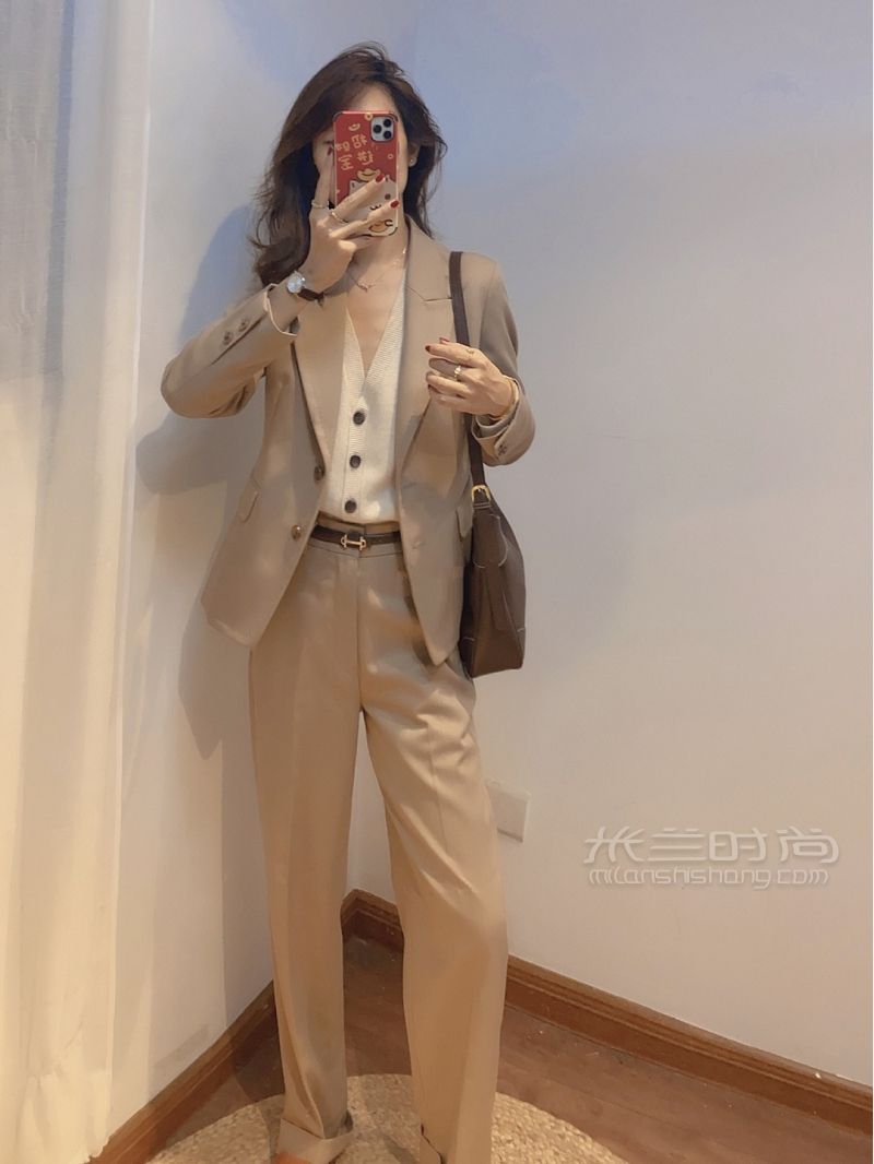 優(yōu)衣庫IDLF秋 西服套裝 CELNE風穿搭_5