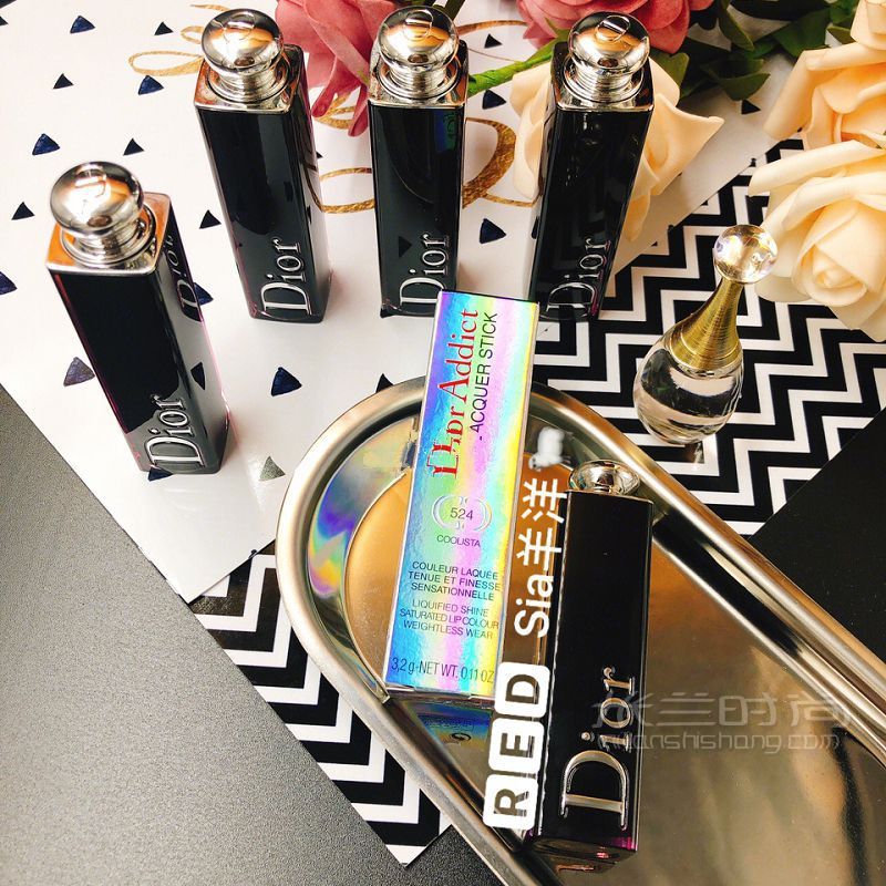 Dior日雜桃子奶茶色 Dior 524奶茶色口紅_8