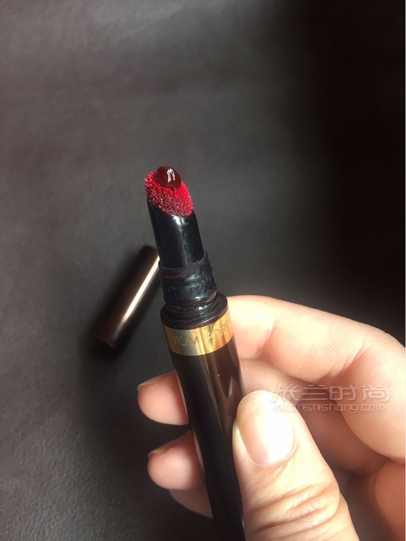 果汁唇  韓劇女主的嘟嘟唇 tom ford 唇釉試色_3