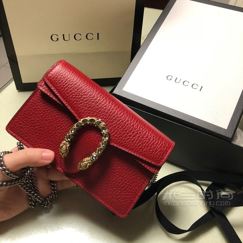 古馳 GUCCI 女士酒神單肩包鏈條包斜挎包 分享一只貧民窟女孩的買包經(jīng)歷_5