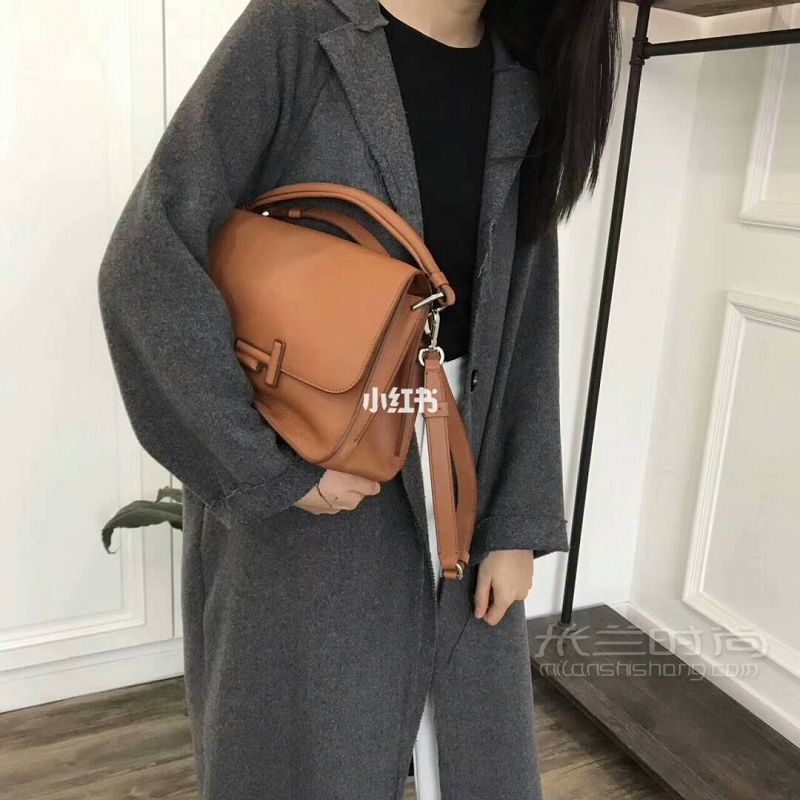 Tods托德斯翻蓋手提斜挎包 斜挎包_2