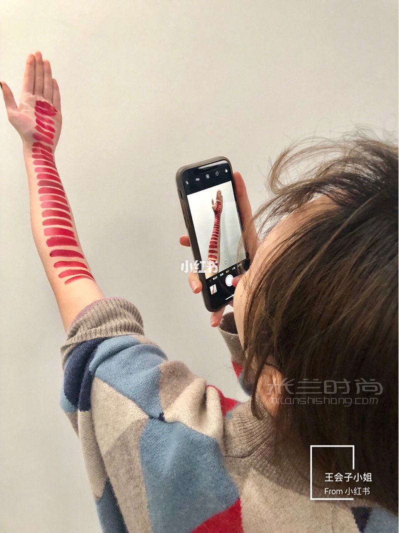 王會子小姐正紅色口紅合集【無濾鏡試色】ruby woo、迪奧999。-香奈_3