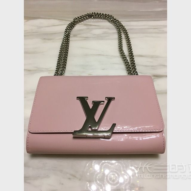 LV粉色漆皮包 M50434漆皮包_1