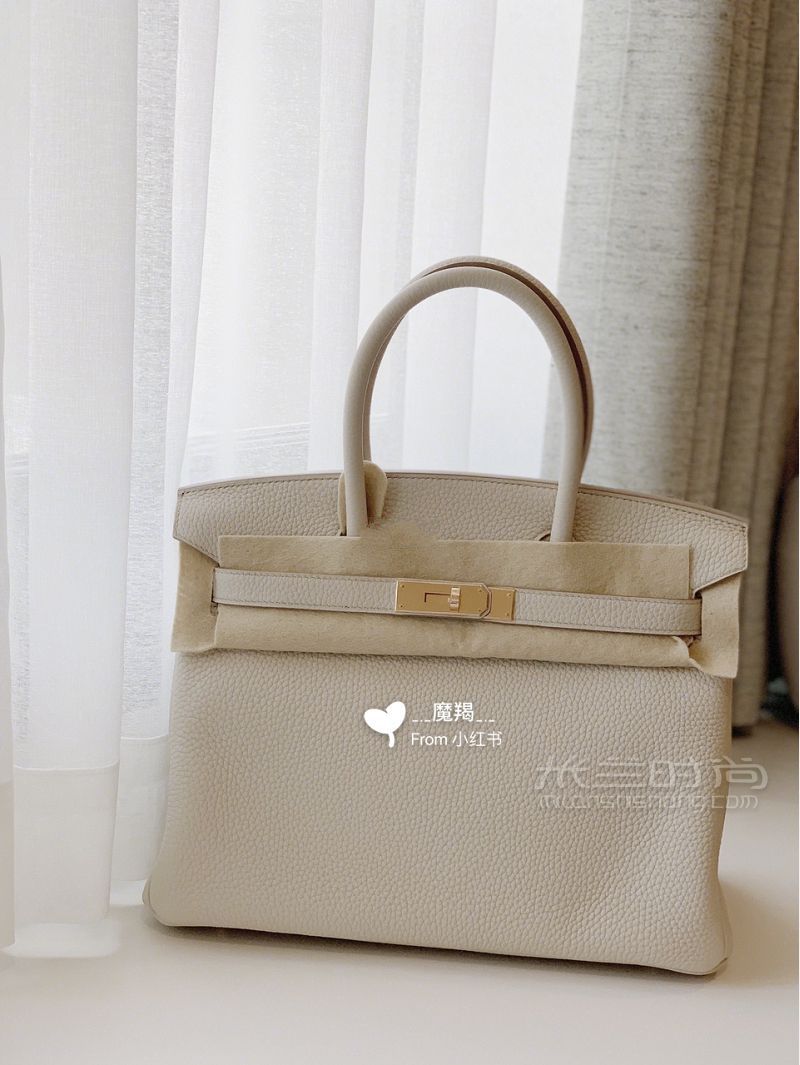 【愛馬仕】hermes白色系包包Birkin30_2