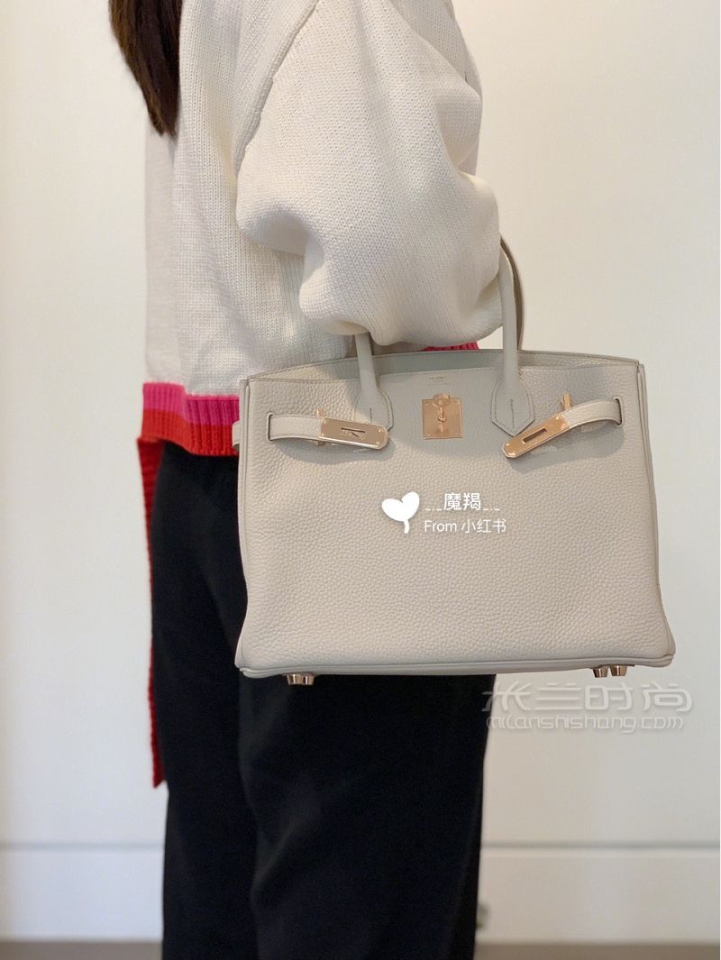 【愛馬仕】hermes白色系包包Birkin30_4