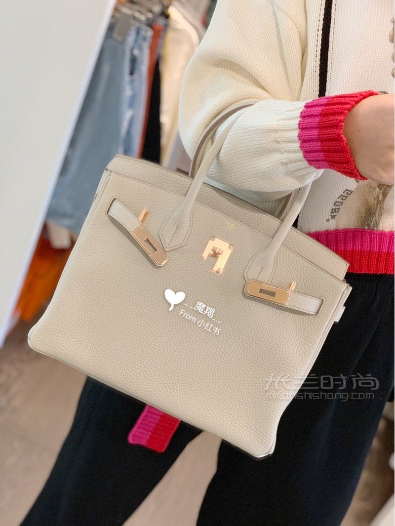 【愛馬仕】hermes白色系包包Birkin30_5