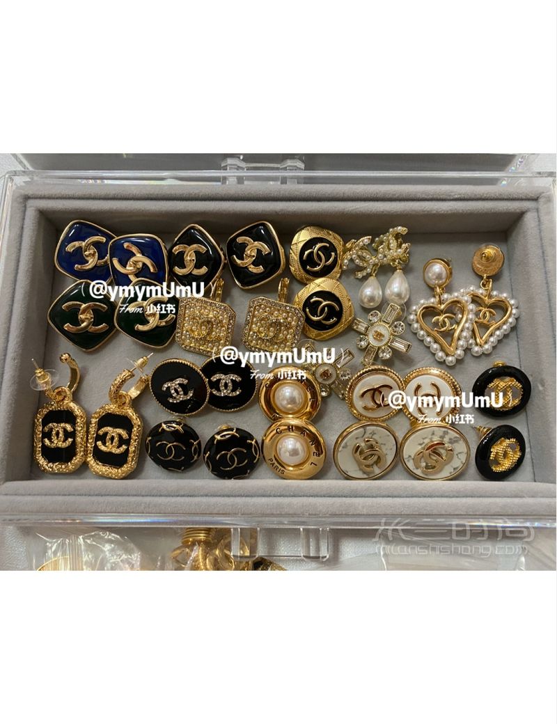 2020 chanel中古耳釘大全 vintage復(fù)古耳釘_2