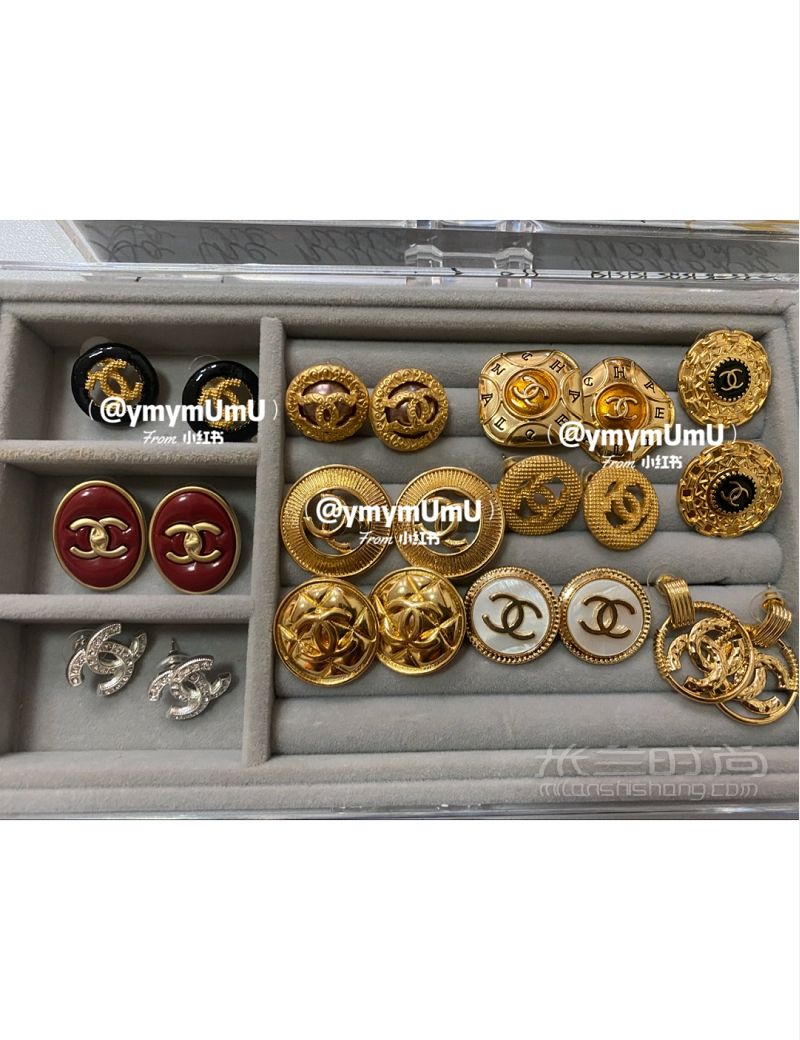 2020 chanel中古耳釘大全 vintage復(fù)古耳釘_4