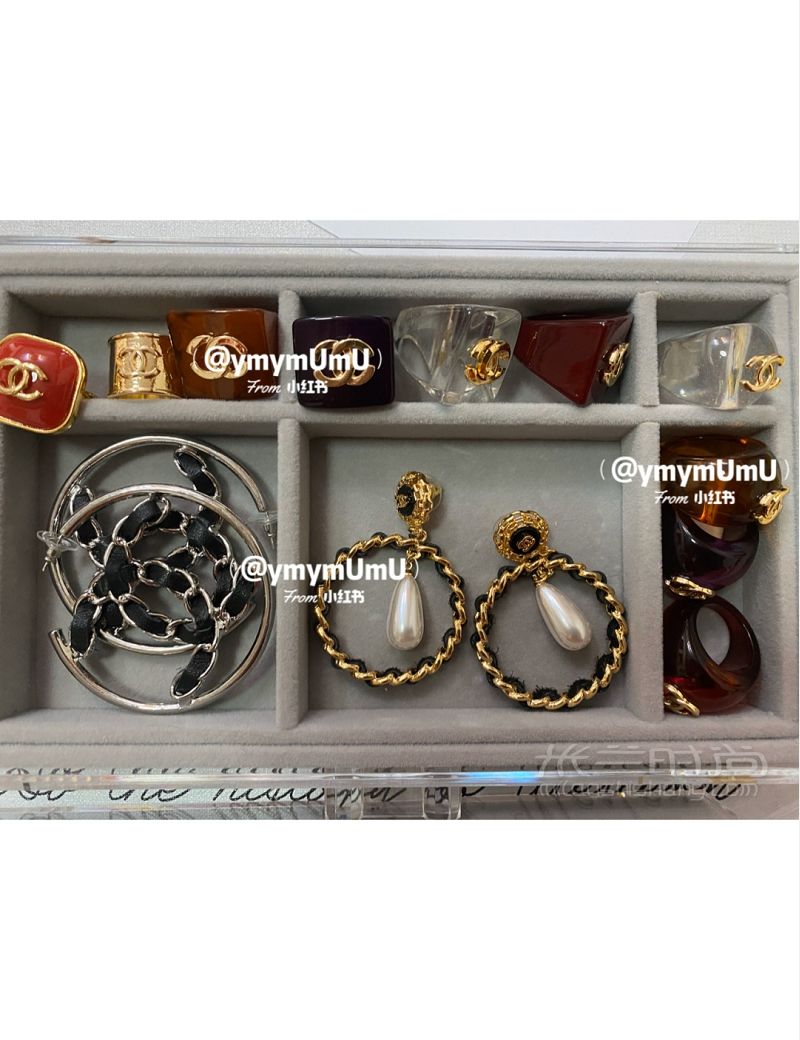 2020 chanel中古耳釘大全 vintage復(fù)古耳釘_3