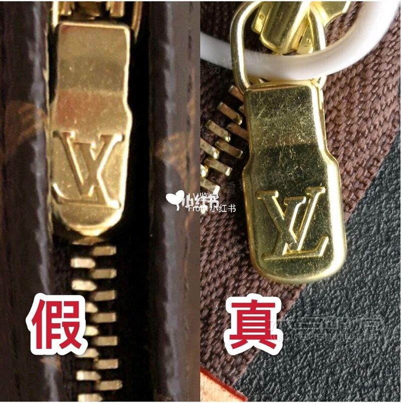 奢侈品鑒定師干貨分享LV男士手拿包真假鑒定_2