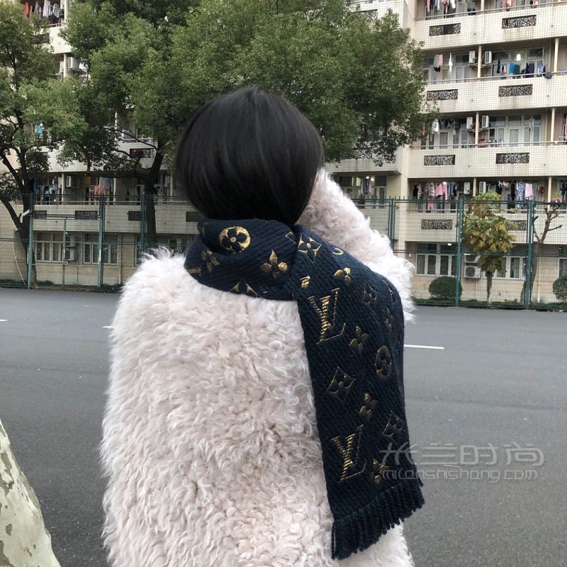 LV新款秋冬羊毛圍巾 lv圍巾純羊毛_3