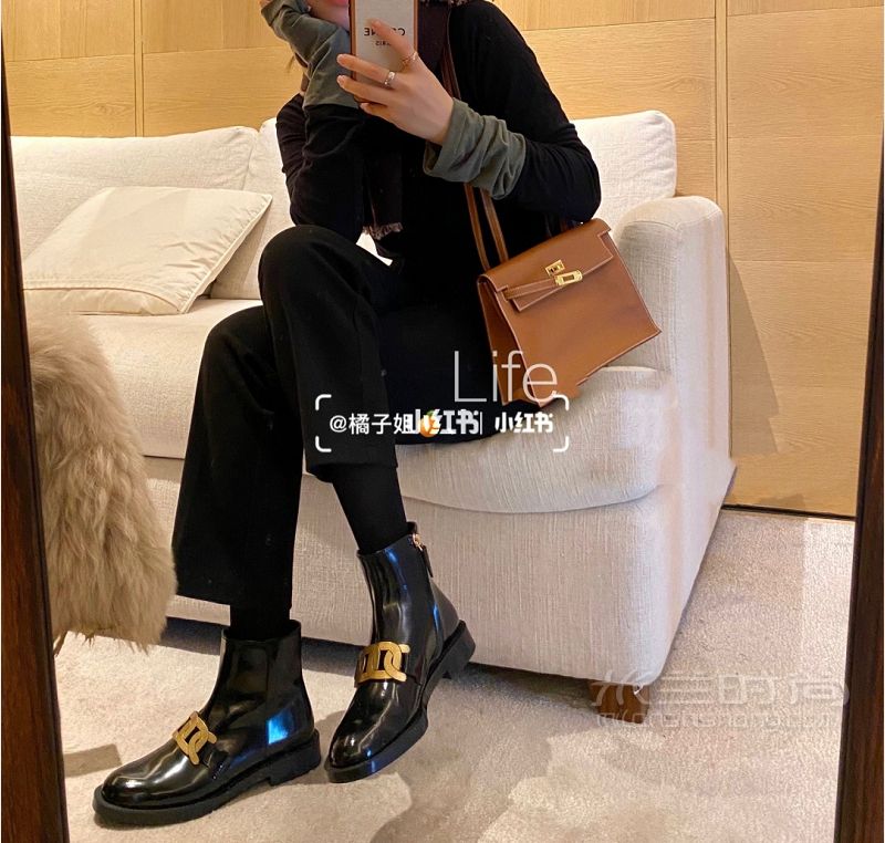 TOD’S最新馬丁靴 來趁熱度啦?。。●R丁靴 樂福鞋怎么樣_4