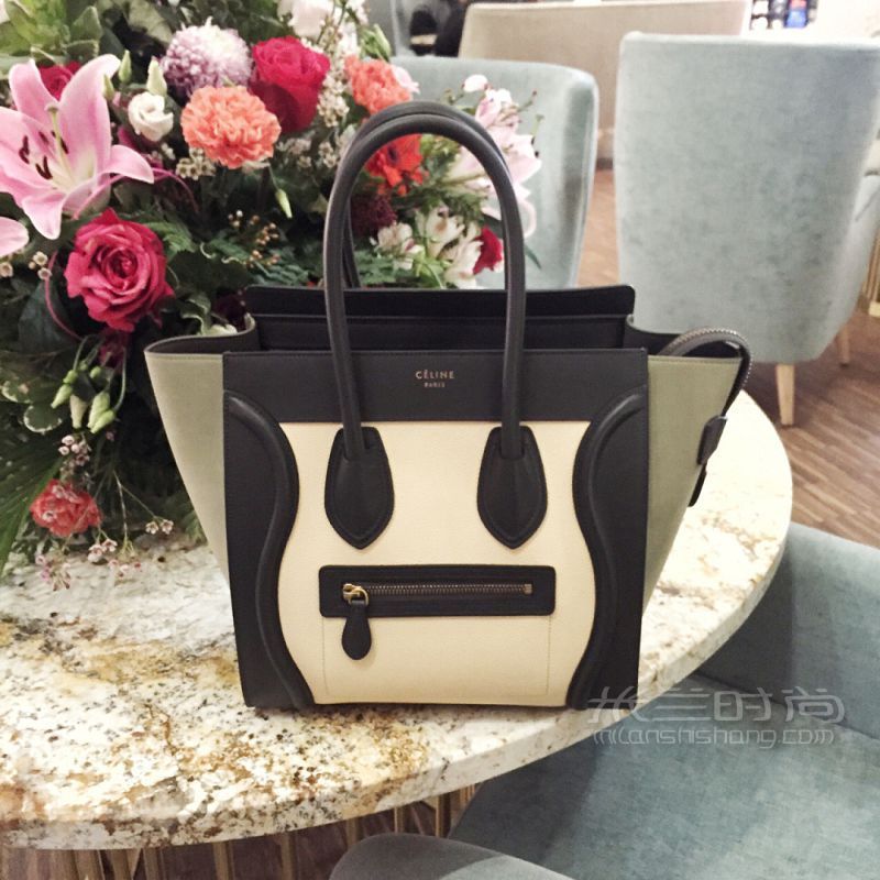 Celine粉必入的luggage笑臉包_1