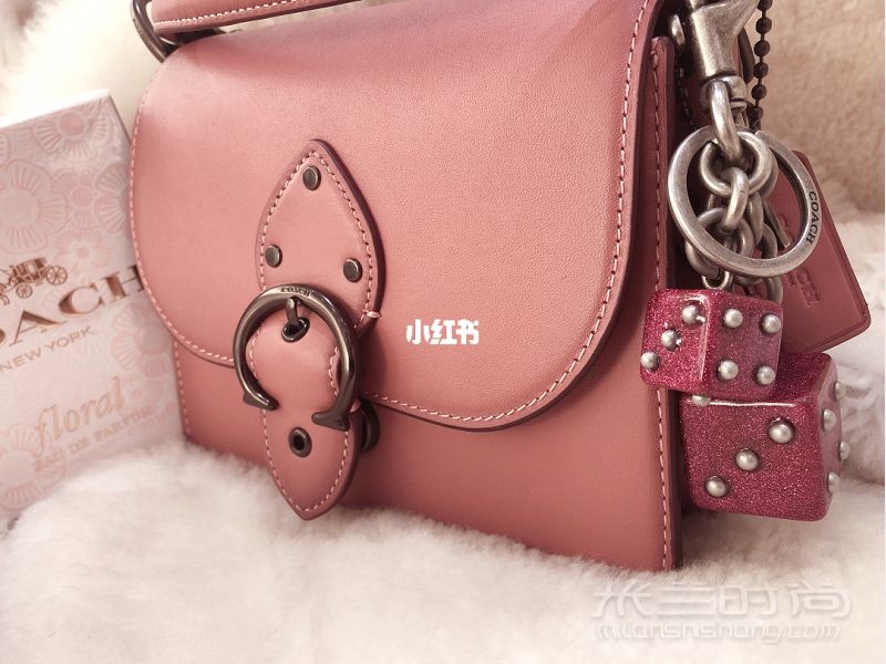 Coach蔻馳新款包型 圣誕節(jié)少女心粉色冬季_5