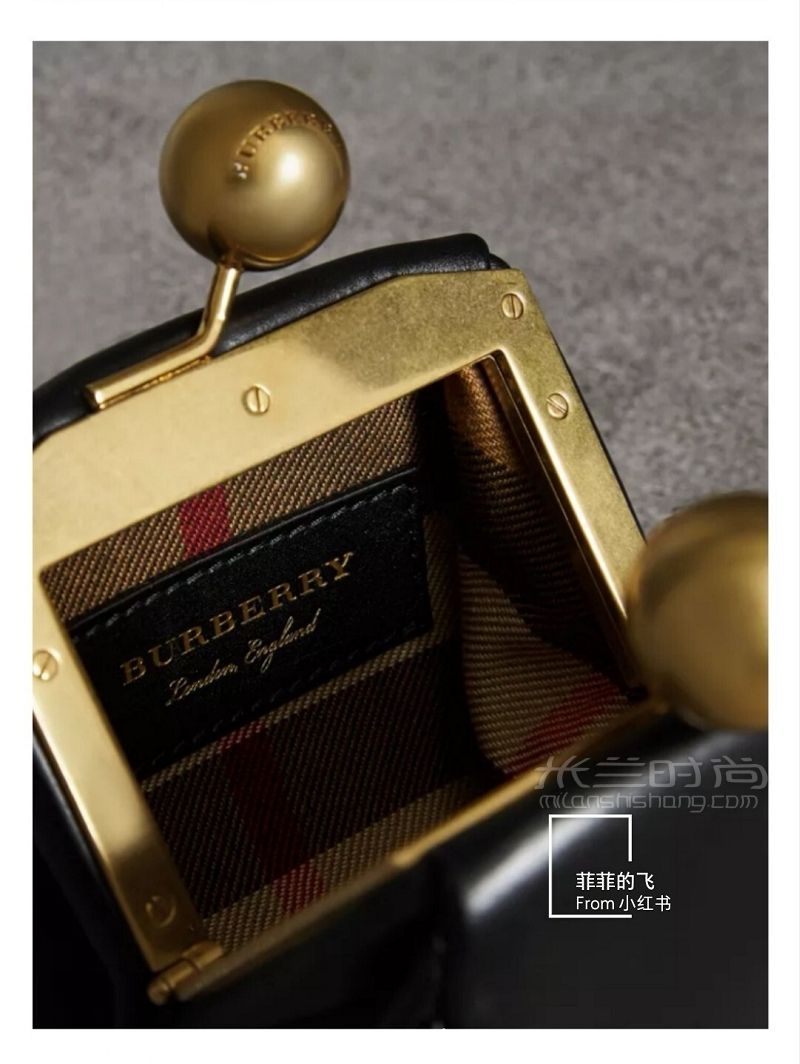 Burberry新出的一款迷你包 這個(gè)MINI SIZE太好看了扣子也很好看_4