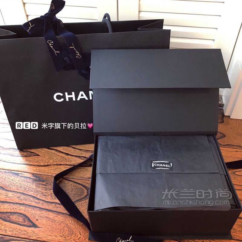 Chanel cf 中號 牛皮荔枝紋_3
