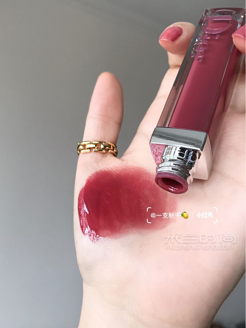 DIOR新品754口紅暴擊心動 玻璃玫瑰小野莓_4