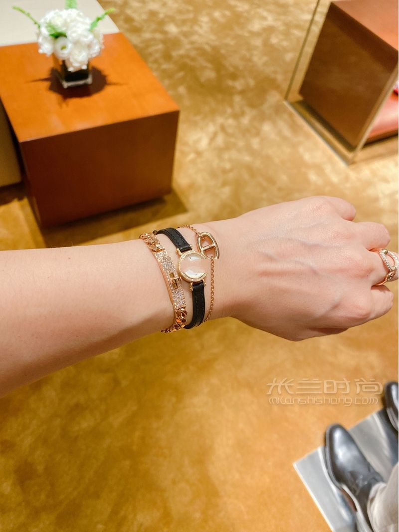 Hermes kelly gourmette新款手鏈 愛馬仕手鏈_3