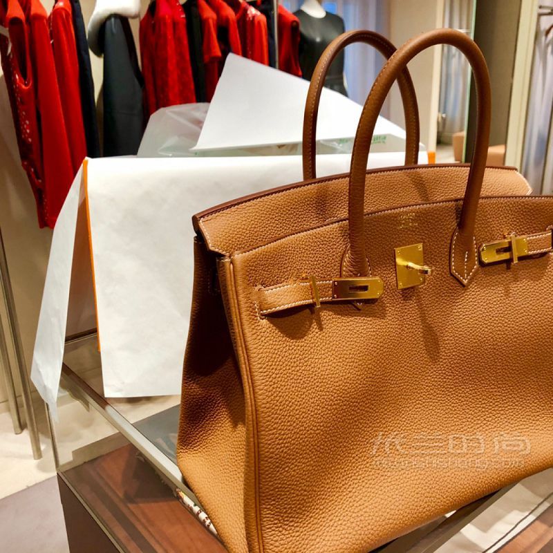 零配貨巴黎愛(ài)馬仕總店Birkin35金棕-愛(ài)馬仕怎么樣_2