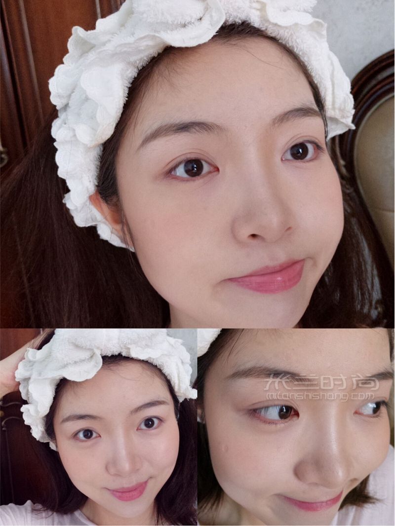 阿瑪尼新款精華氣墊粉底上臉帶妝11小時測評chanel對比_5