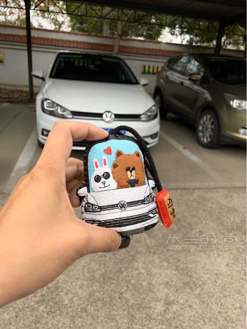 車鑰匙包定制 車載汽車裝飾_8