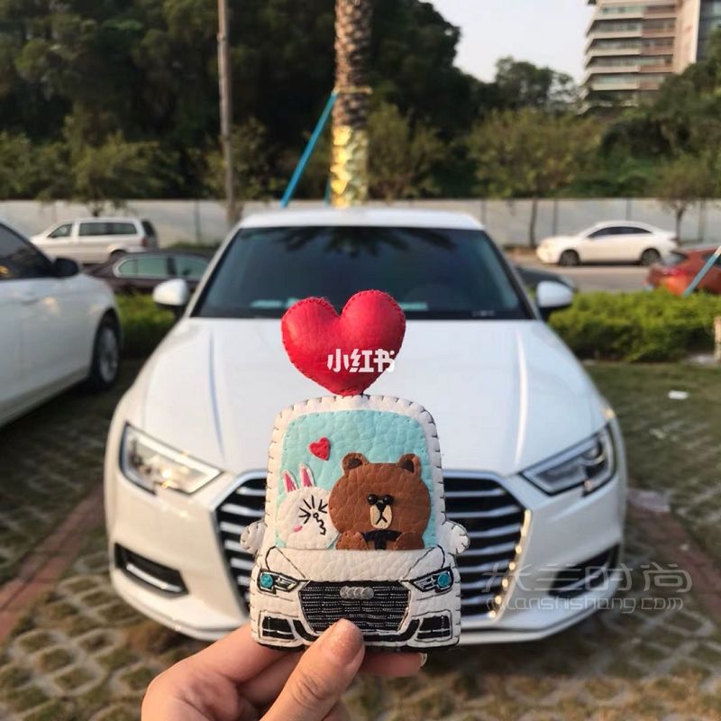 車鑰匙包定制 車載汽車裝飾_6