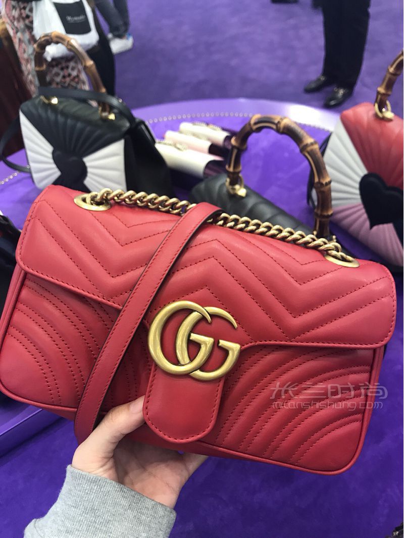 Gucci marmont紅色中號(hào) 自古紅金最攝魂 法國自由行熱門攻略_2
