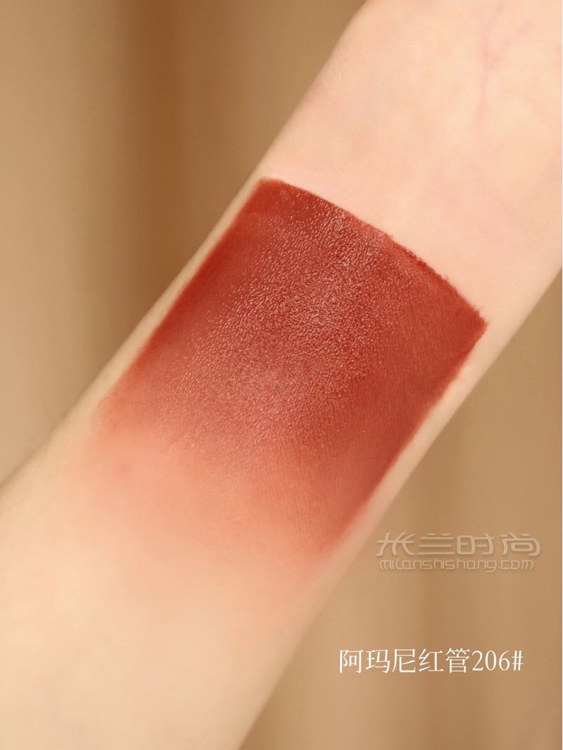 秋冬神仙紅棕色 阿瑪尼206涂法分享_7