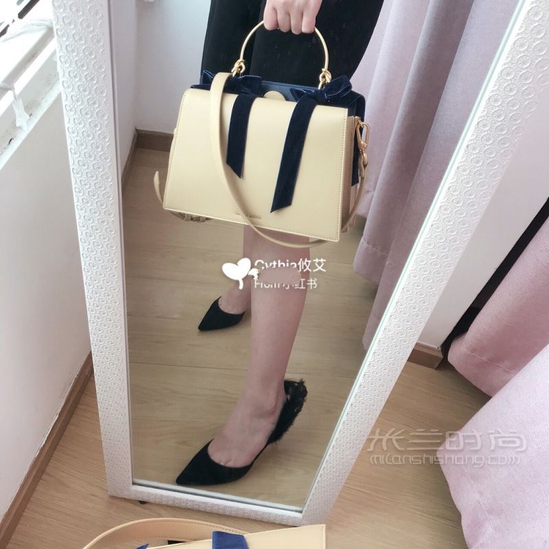 小ck早秋新品蝴蝶結(jié)風(fēng)琴包 小CKCHARLESKEITH_9